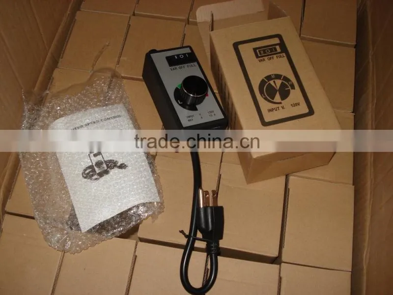 Single phase ac motor fan speed controller