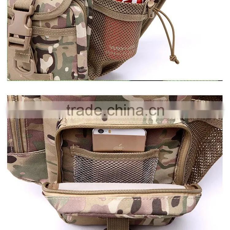 Outdoor travelling bag 800D army camouflage camera shoulder bag
