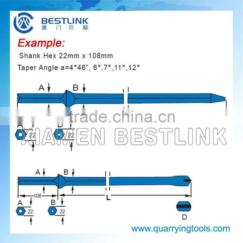 Dill rod for long skirt