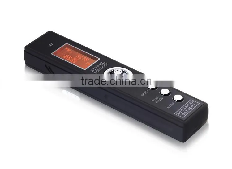 Telephone recording digital voice recorder with external microphone