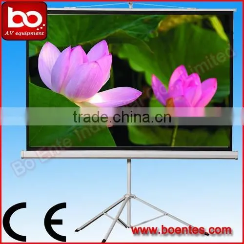 Matte White Floor Stand Bracket Tripod Projection Screen for 1:1 120 Inch BETTS1-120