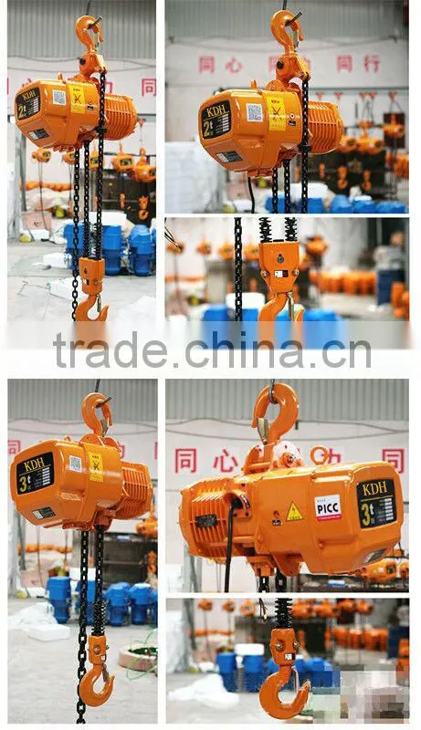 Low Headroom Chain Hoist Electric Hoist for Garage