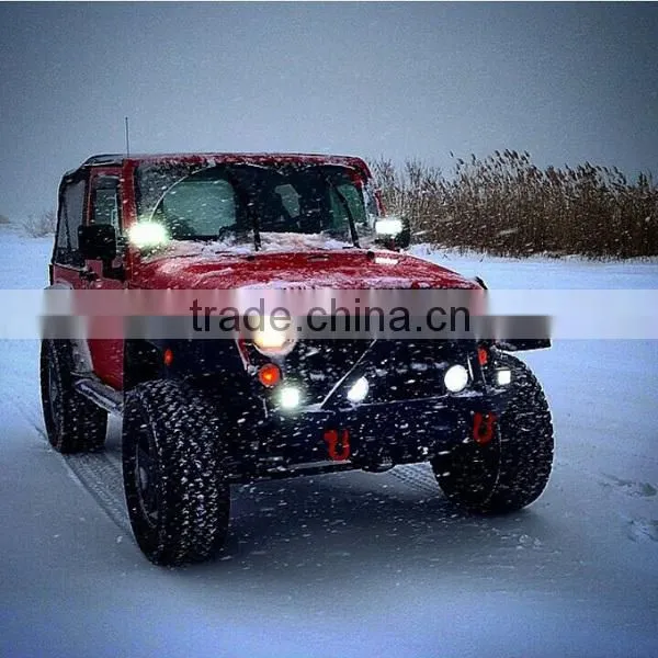 7 inch Angel Eye Jeep Wrangler motorcycle led headlight