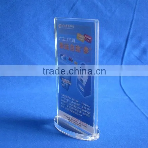 Colored innovative adhesive acrylic sign holders