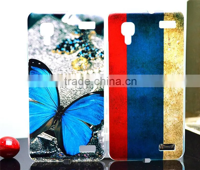 pc/tpu phone case with color Printing style for Vivo X5