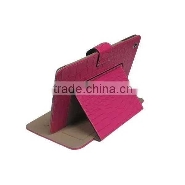 Flip Crocodile leather Case for Ipad 2/3/4 With Stand Function