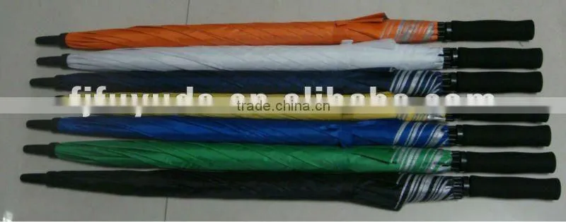 28inch cheap solid strong windproof golf wholesale umbrella