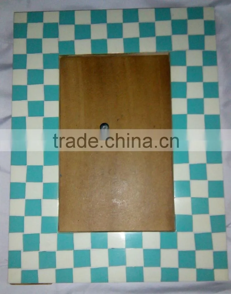 Photo Frame/Bulk Exporter Of Buffalo Bone Inlay Worked Beautiful Photo Frames