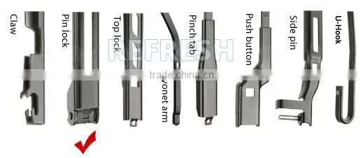 MERCEDES CLK-CLASS(C209)/MERCEDES CL-SPORTCOUPE (CL203) frameless car wiper blades