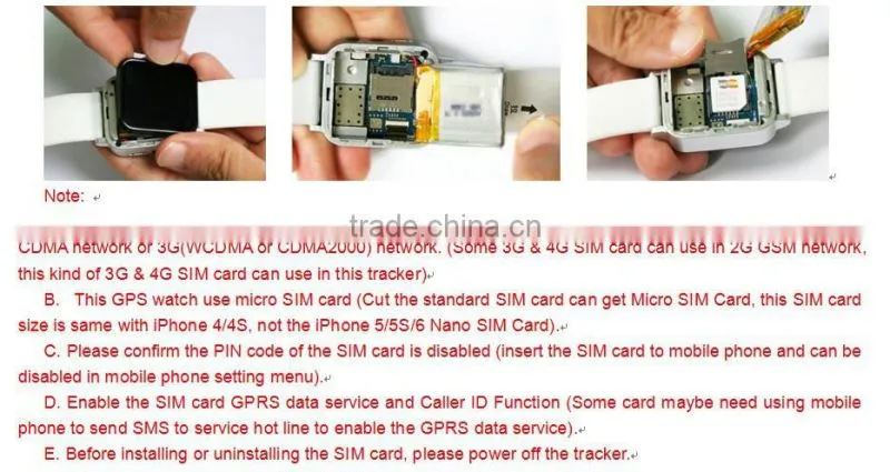 cctr630 kids gps watch tracker, old man watch gps tracker with free app web tracking system