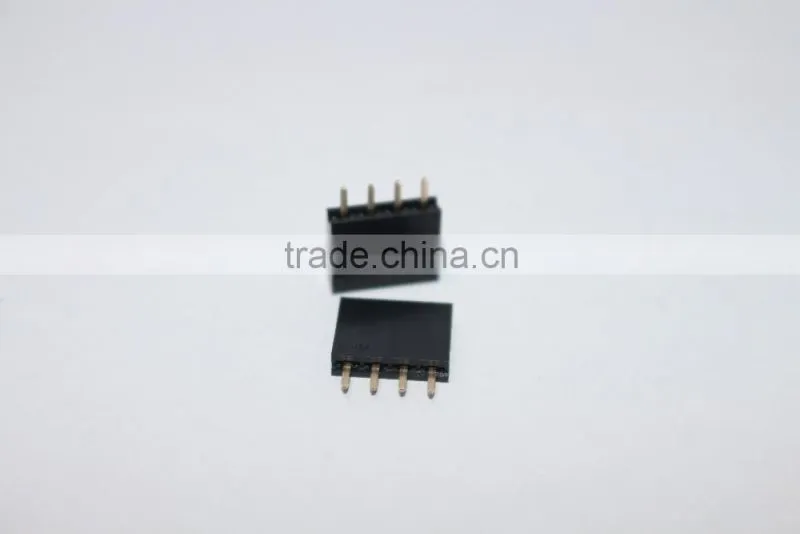 2.0mm single row straight Female header 4 pin