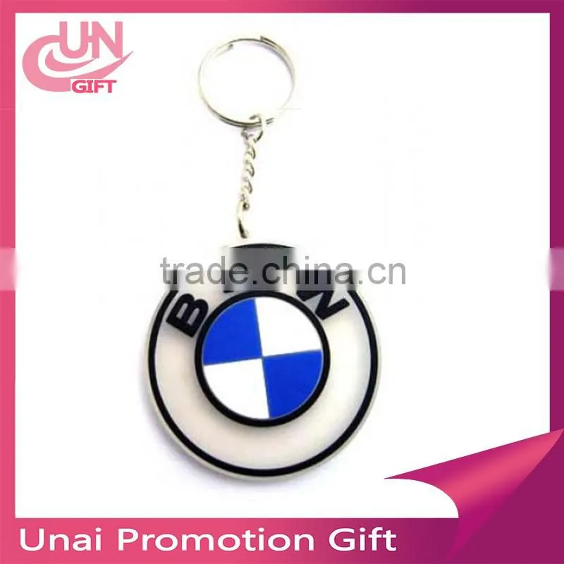 professional product cheap promotional custom silicone rubber keychain