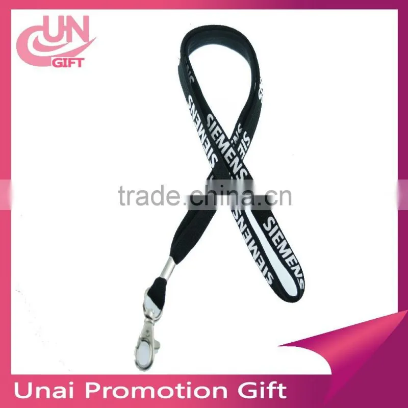 Fashion tube neck lanyard beaded lanyards tubular neck straps printed tube lanyard lowest price