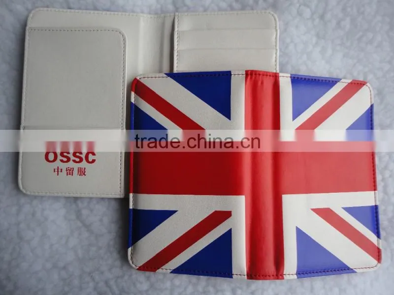 Plaro Personalized travel leather passport leather card holder