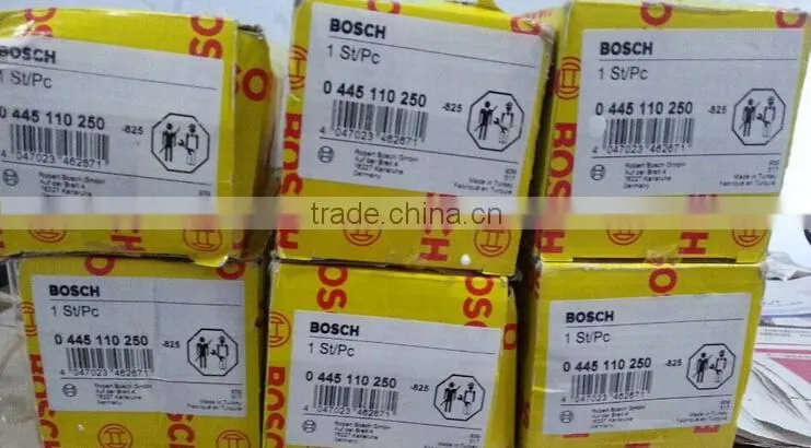 0445110250 bosch common rail fuel injector original with good price