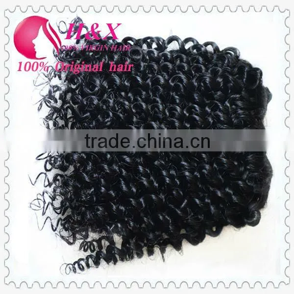 Kinky curly- Best sell product, Full Cuticle hair brazilian human products