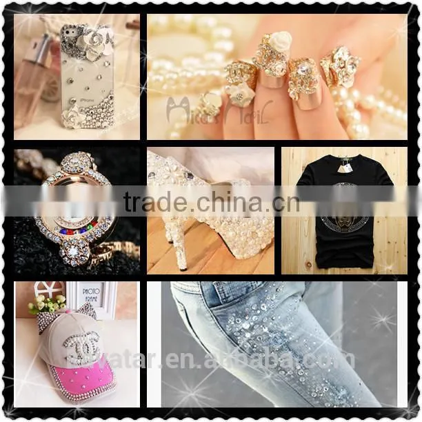 Indicolite hot fix DMC rhinestone, hot fix rhinestone,iron-on rhinestone