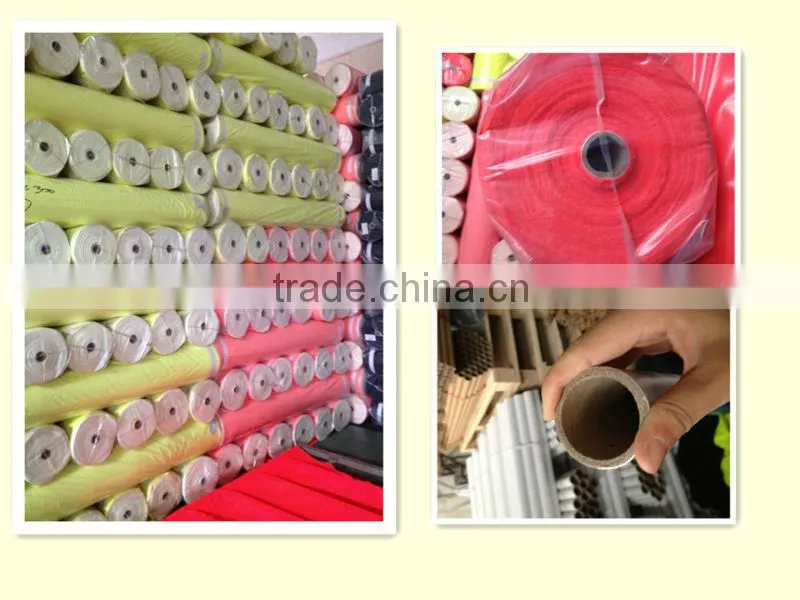 pu coating polyester oxford fabric&high vis jaket textile