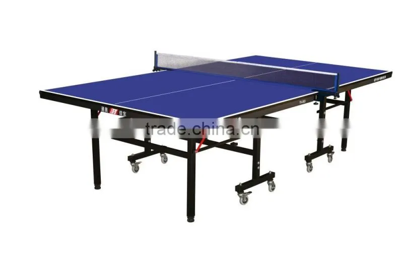 2016 New design blue color folded portable pong table