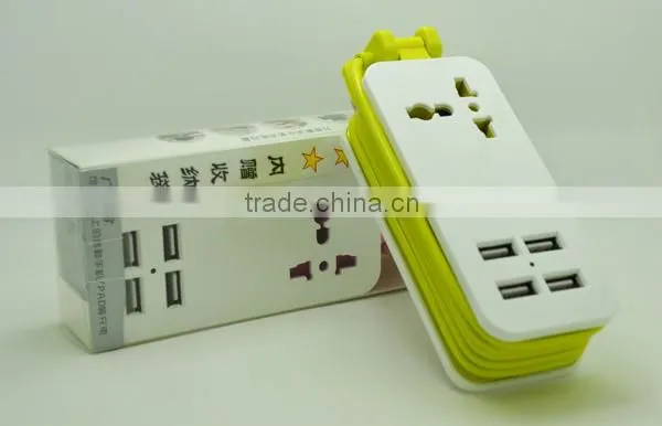 5V 4.2A travel USB extension socket