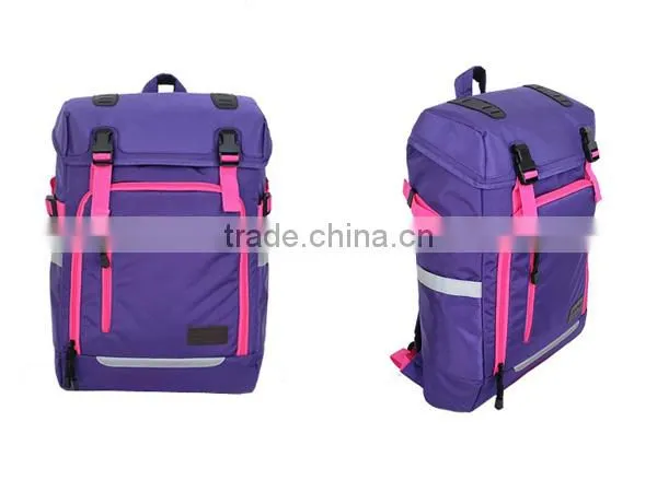 waterproof camping backpack with nylon material for athletes