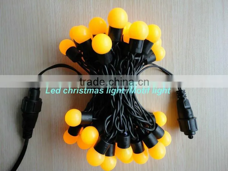 2013 CE RoHS outdoor use 10 m 100 led ball cover led christmas light