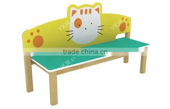 Wholesale eco-friendly pine material children wooden chair for sale