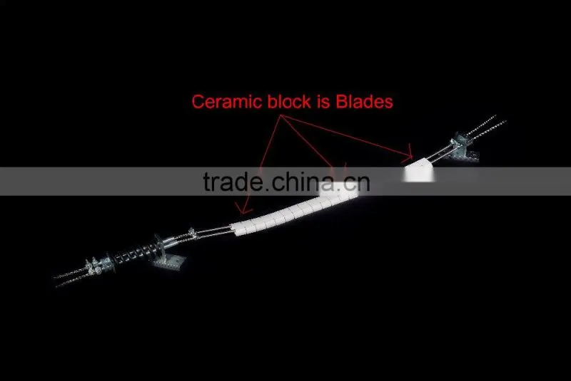 High Quality Wear Resistant alumina ceramic conveyor belt cleaner
