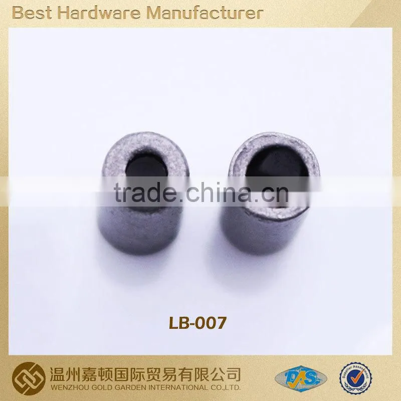 decorative metal made drawstring cord end cord lock