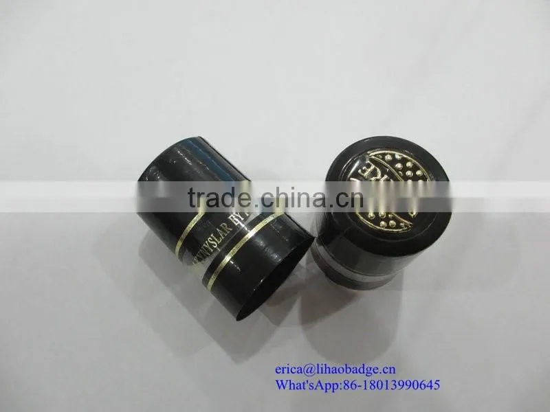 New style Crazy Selling pvc shrink wrap labels bottle caps