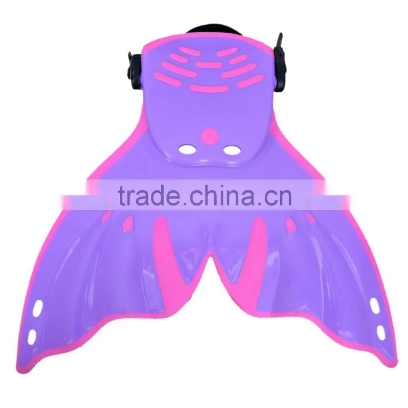 Monofins swimming fins for kids in pool , mermaid fins for kids F-108