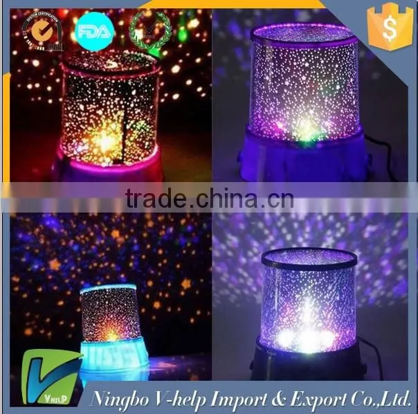 2016 led star night light lamp sky star night light for baby