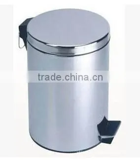 Hospital Stainless Steel Pedal Trash Bin lobby trash can or in office hospital trash bin