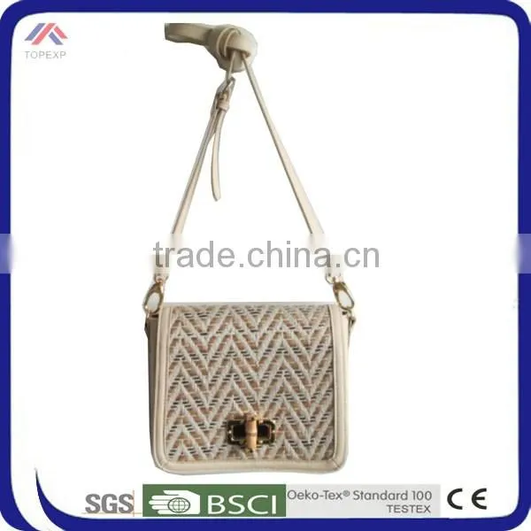 natural straw bag