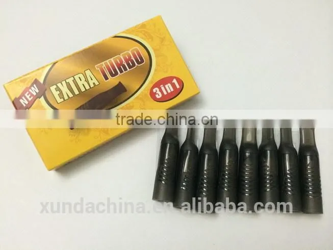 cigarette filter extra turbo yellow package 3 in 1 cigarette holder plastic black