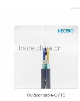 Multi mode 4 Core outdoor direct buried amored fiber optic cable