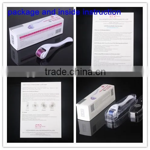 540 Micro needles Titanium Derma Roller medical roller
