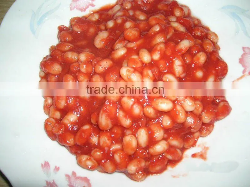 Canned White Kidney Beans in tomato sauce