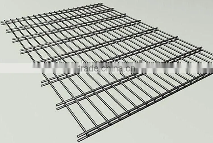 Pre-twin 868 twin wire welded grille panel price rigid mesh fence
