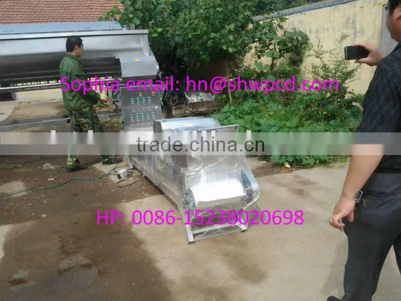 Chicken paw peeling production line/chicken feet peeling machine