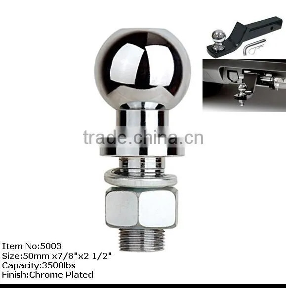 50mm trailer hitch ball and trailer hitch ball shrank