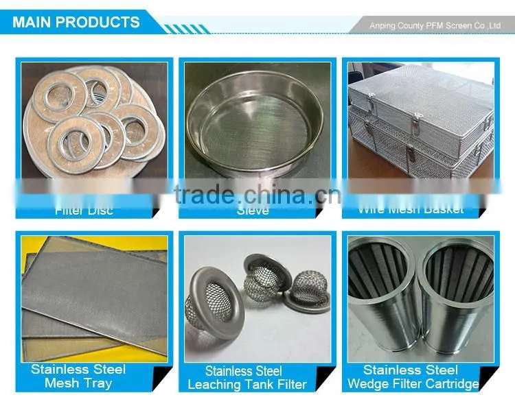 High Quality Durable Porous Metal Filter Cartridge