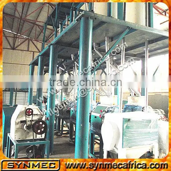 100 Tons wheat flour mill