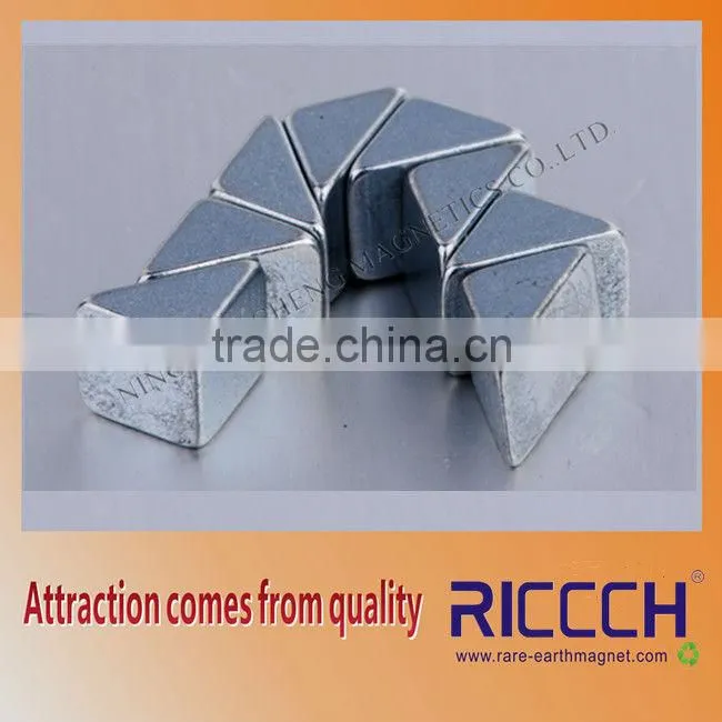 Triangle neodymium magnet/NdFeB shape magnet
