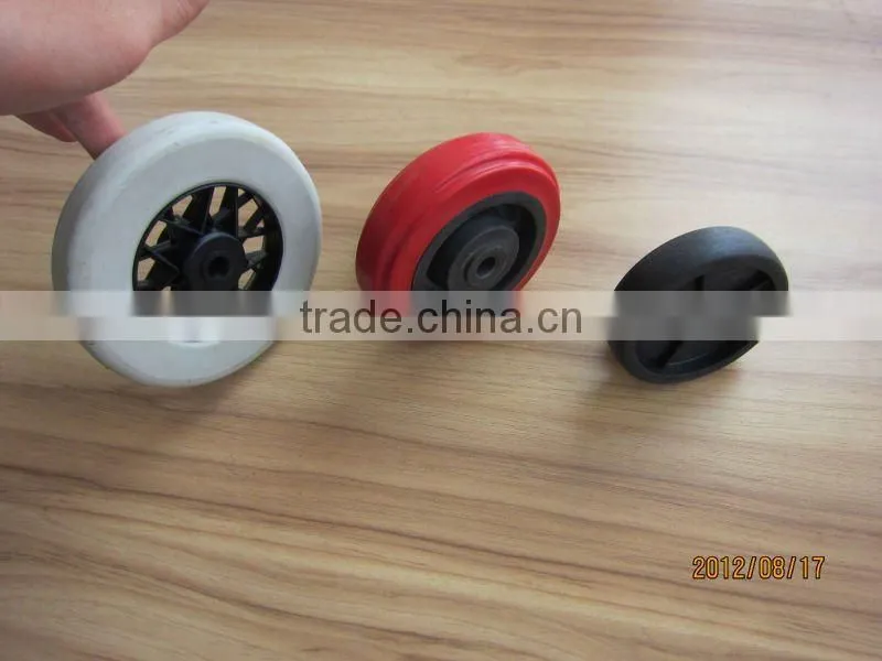 Factory directly sell 6 5 4 plastic wheels for toys