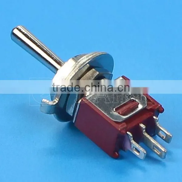 SMTS-103-2A1 3PIN ON-OFF-ON PC terminal toggle switch mini