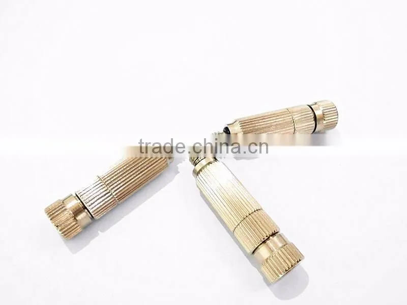 Humidify system fog nozzle,anti-drip mist nozzle,metal fog nozzle