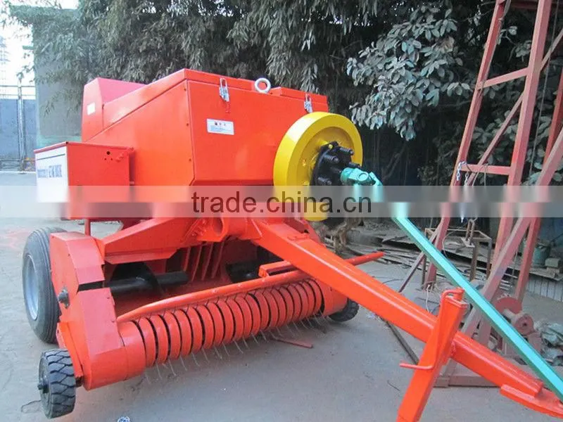 hot selling square shape rice straw baler for sale
