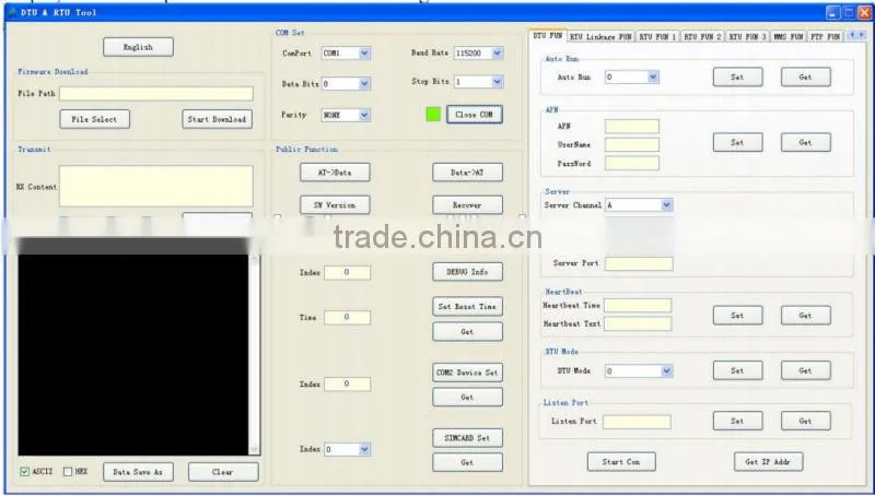 Industrial ATC-RTU-60A14 m2m gsm automation control system