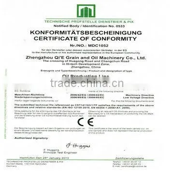 10-500TPD Vegetable Oil Production Machine